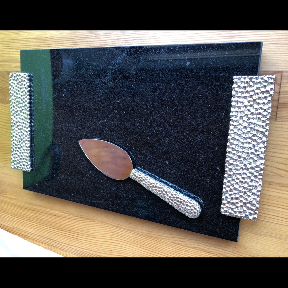 Michael Adam Molten Cheese Board w/ Spreader